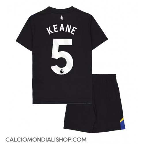 Maglie da calcio Everton Michael Keane #5 Terza Maglia Bambino 2025-26 Manica Corta (+ Pantaloni corti)